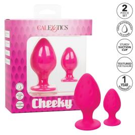 Conjunto De 2 Plugs Calex Cheeky Rosa