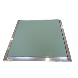 Alçapão ALUMÍNIO HIDRO 200X200MM FIBROPLAC