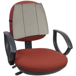 Almofada de apoio Slimline para as costas em grafite
