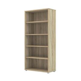 TVILUM Estante Alta Sophie, 89,2 x 186 x 40,1 cm, Melamina, Carvalho