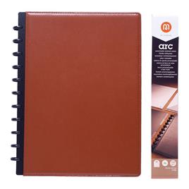 ARC Caderno Inteligente, A4, 60 Folhas, Pautado, 100 g/m², Capa em Pele, Castanho