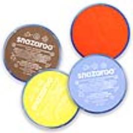 Tinta para Pintura Facial e Corporal, 18 ml, Amarelo Ocre