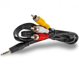 Cabo Jack 3,5mm RCA 