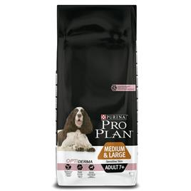 Pro Plan OptiDerma Medium/Large Adulto 7+ Salmão