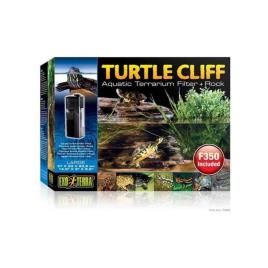 Ilha com Filtro para Tartarugas - Turtle Cliff  Grande (com Filtro Repti Clear 350 ExoTerra)