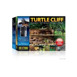 Ilha com Filtro para Tartarugas - Turtle Cliff  Pequeno (com Filtro Repti Clear 250 ExoTerra)