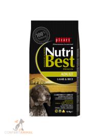 Picart Nutribest Cordeiro Adulto Pack económico: 2 x 15 kg