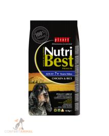 Picart Nutribest Sénior 7+ Frango - 15 Kg Pack económico: 2 x 15 kg