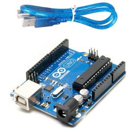 UNO R3 ATmega328P compatível com cabo USB