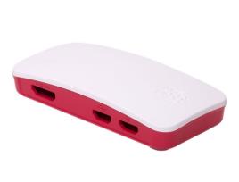 Caixa para Raspberry Pi Zero Oficial Vermelha e Branca