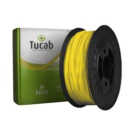 Rolo de Filamento de Impressão 3D em PLA de 1.75mm 1Kg Amarelo - 