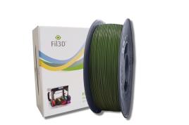 Rolo de Filamento de Impressão 3D em PETG de 1.75mm 1Kg Verde Tropa - 