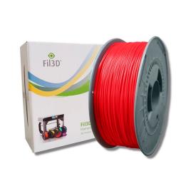 Rolo de Filamento de Impressão 3D em PLA de 1.75mm 1Kg Vermelho - 