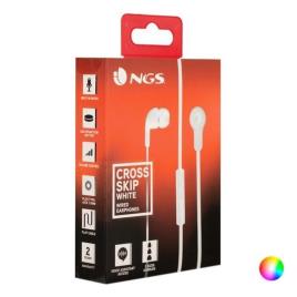 Auriculares met?licos cplano 1.2m Branco