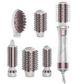 Escova Rotativa Bamba 5 em 1 1000W (Branco/ Rosa) - 