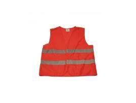 COLETE REFLETOR 2 LISTRAS RETROREFLETORA LARANJA HOMOLOGADO TAMANHO ÚNICO