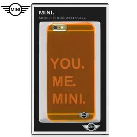 IPhone 6 / 6s Case Mini Cooper License Laranja Cartas