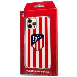 Capa para iPhone 12 Pro Max com licença de futebol para o Atlético de Madrid