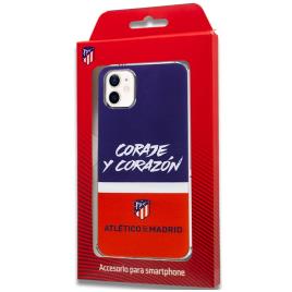 Capa Mini para iPhone 12 com Licença de Futebol do Atlético de Madrid