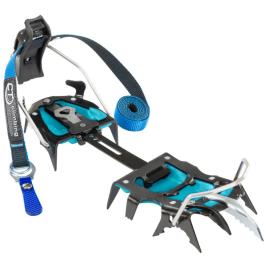 Crampons Alpinismo Hyper Spike EU 36-47 Black / Blue