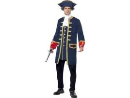 Fato de Homem  Comandante Pirata (Tam: M)