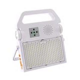 Projetor led multifunção solar 100w branco frio