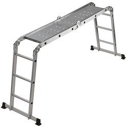 Escada multifunções COM PLATAFORMA 4X3 3.45M