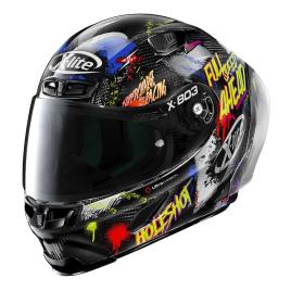 X-lite Capacete De Carbono Holeshot Full Face X-803 Rs Ultra XL Carbon / Blue