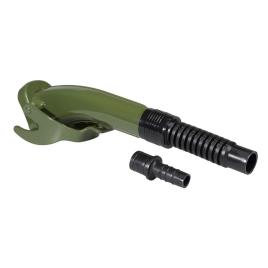 Discharge Spout For Metal Jerrycan Flexible One Size Olive Green