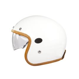 Capacete De Fibra De Carbono Naked M blanc