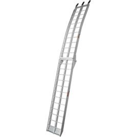 Folding Aluminium Ramp One Size Silver