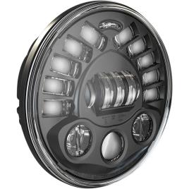 8791 Adaptive 2 Led Headlight 7´´ 1150 / 850 Lumens Black