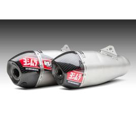 Silenciador De Aço Inoxidável E Carbono Não Homologado Signature Series Rs-9t Crf 450 R 19-20 One Size Black / Silver