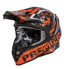 Capacete Motocross Exige Zx3 XL Orange / Black