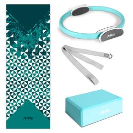 Fitfiu Fitness Kit Yoga Kitwell-400 One Size Blue