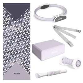 Fitfiu Fitness Kit Yoga Kitwell-601 One Size Purple
