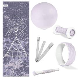 Fitfiu Fitness Kit Yoga Kitwell-600 One Size Purple