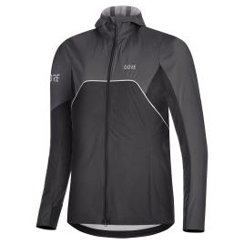 Gore® Wear Casaco Com Capuz R7 Partial Goretex Infinium S Black / Terra Grey