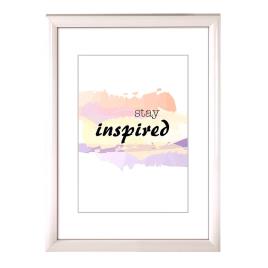 Madrid 30x40 Cm Plastic Frame One Size White