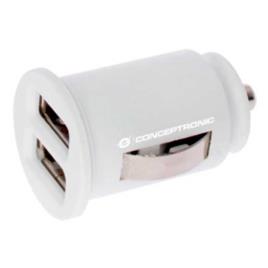 Carregador Carro 2xusb 2.4a 5 Unidades One Size White