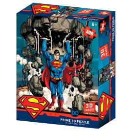 Prime 3d Quebra-cabeça Superman Lenticular 300 Peças One Size Multicolour