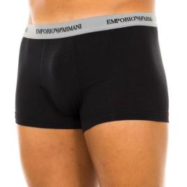 Emporio Armani Boxer 111357-cc717 3 Unidades S Black / Grey