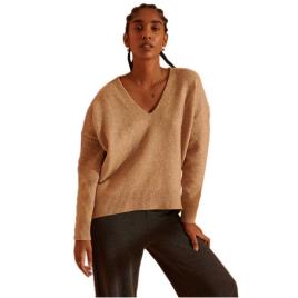 Agasalho Isabella Slouch L Soft Caramel Marl