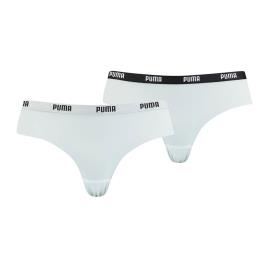 Puma Calcinha Brasileira Microfiber Hang 2 Unidades XS White