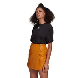 Camiseta Manga Curta Trefoil Essentials 34 Black
