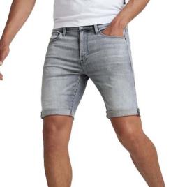 Calções 3301 Slim 29 Sun Faded Glacier Grey