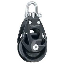 Element Single Swivel Block 60 Mm One Size Black / Silver