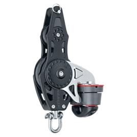 Carbo Fiddle 57 Mm With Cam Cleat And Becket One Size Black / Silver