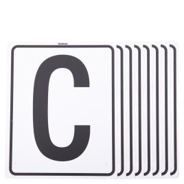 Premiere Conjunto De Letras 8 Unidades One Size White