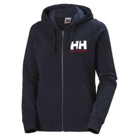 Moletom Com Zíper Logo M Navy